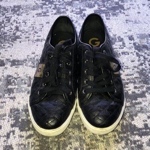Black Leather Guess Sneakers
